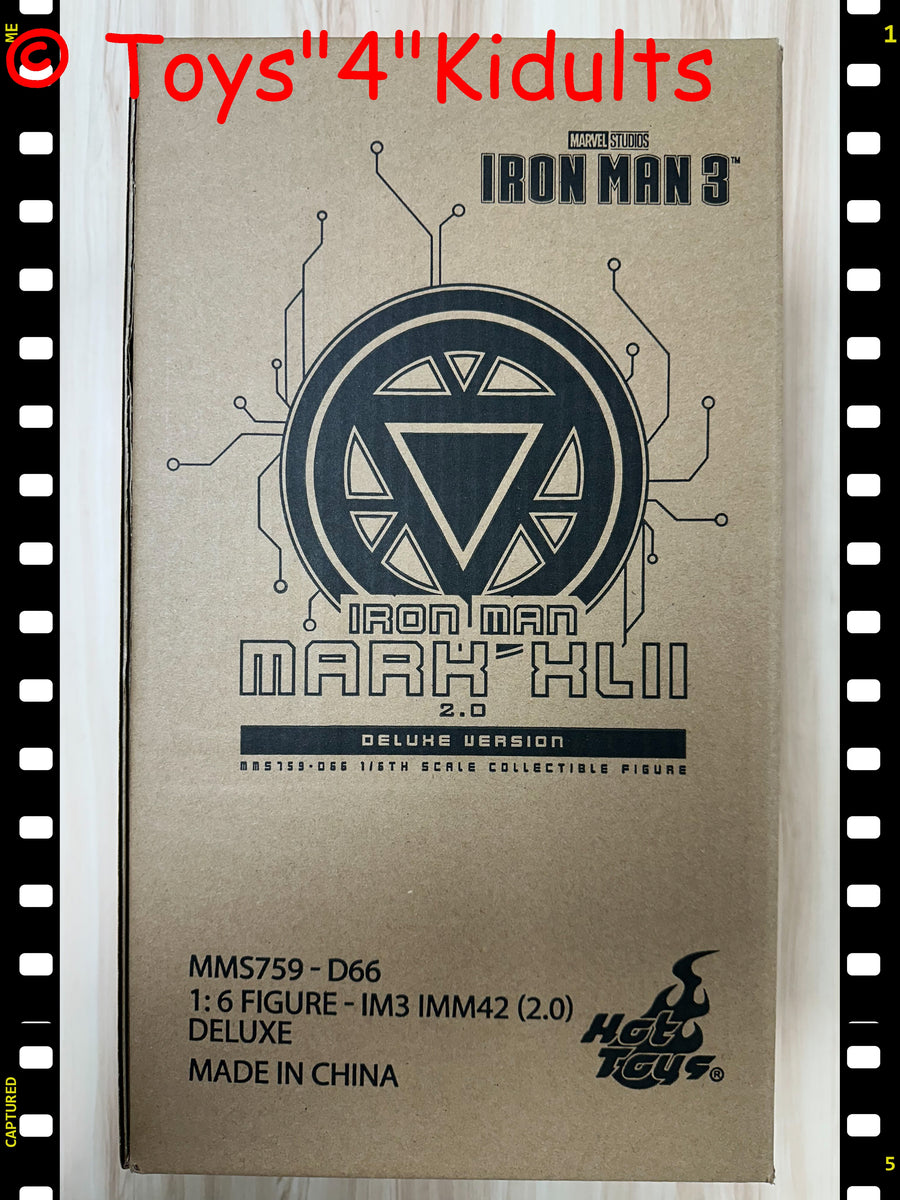 Hottoys Hot Toys 1/6 Scale MMS759D66 MMS759 Iron Man 3 - Mark XLII