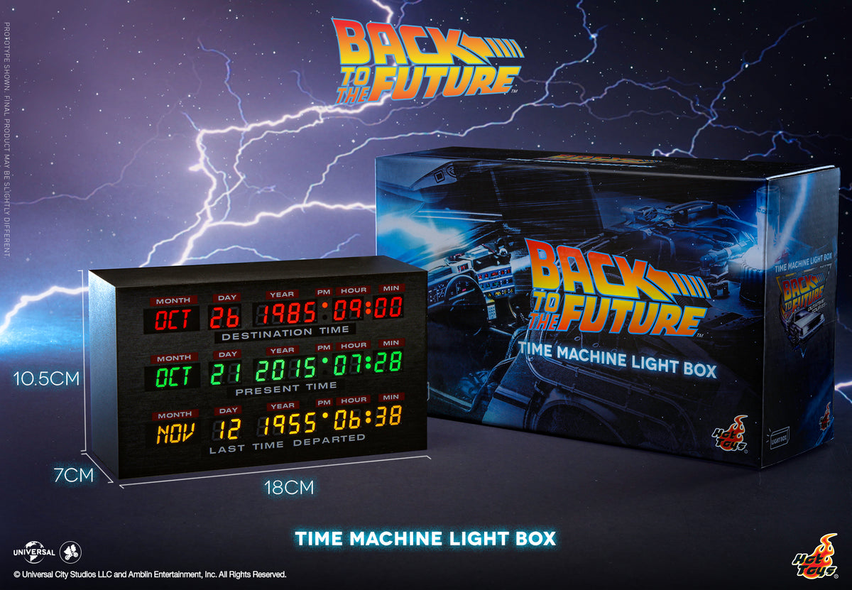 Hottoys Hot Toys PLIG034N Lightbox Light Box Back to the Future Time
