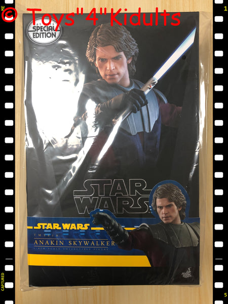 Hottoys Hot Toys 1/6 Scale TMS019B TMS019 TMS 019 Star Wars: The Clone Wars - Anakin Skywalker (Special Edition) Action Figure NEW