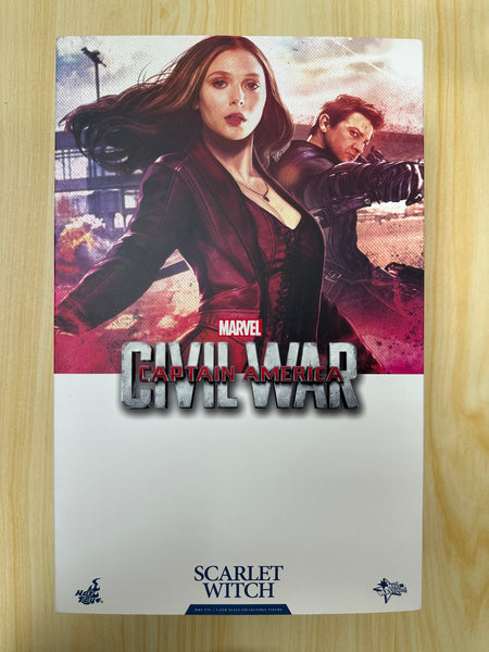Hottoys Hot Toys 1/6 Scale MMS370 MMS 370 Captain America 3 Civil War - Scarlet Witch Action Figure USED