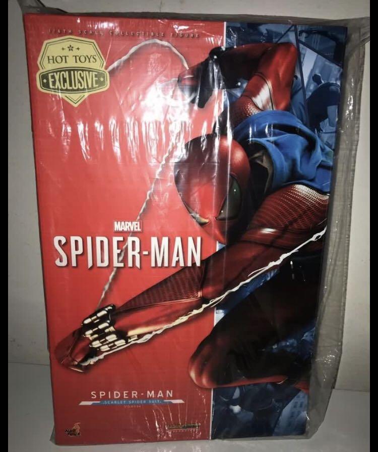 Hot toys scarlet spiderman hotsell