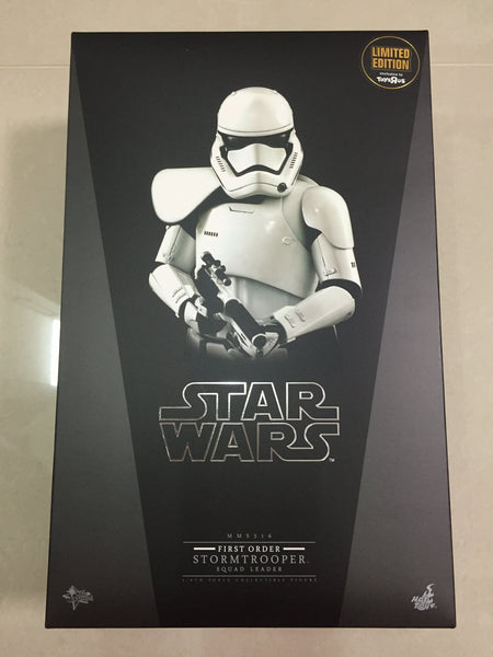 Hottoys Hot Toys 1/6 Scale MMS316 MMS 316 Star Wars Episode VII The Force Awakens - First Order Stormtrooper (Squad Leader Version) (Toysrus Edition) Action Figure NEW