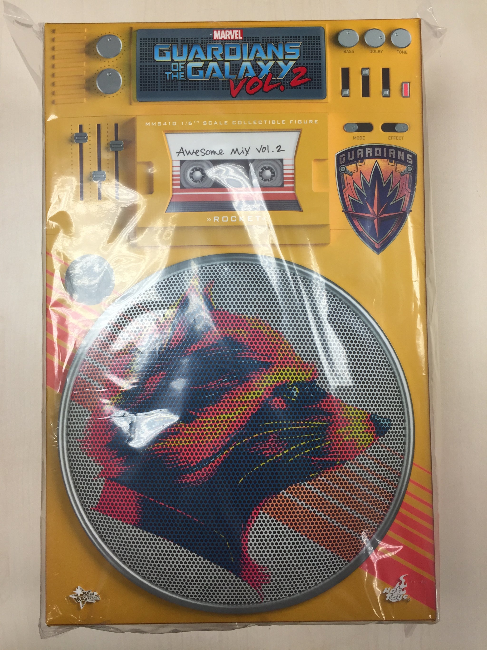 Hottoys ロケット Marvel Rocket Deluxe Version Sixth Scale Figure by Hot Toys