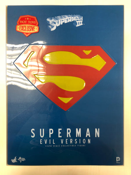 Hottoys Hot Toys 1/6 Scale MMS207 MMS 207 Superman 3 - Superman (Evil Version) Action Figure NEW (No Brown Box)
