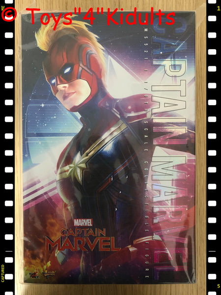 Hottoys Hot Toys 1/6 Scale MMS521 MMS 521 Captain Marvel Brie Larson (Regular Version) Action Figure NEW