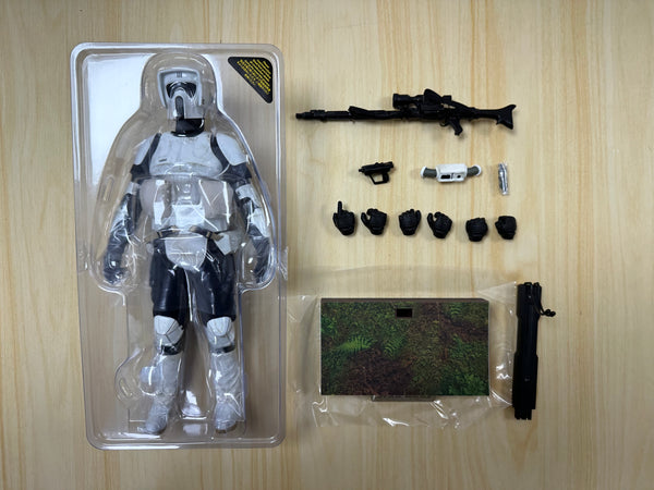 Hottoys Hot Toys 1/6 Scale MMS611 MMS 611 Star Wars Episode VI Return Of The Jedi - Scout Trooper Action Figure NEW (No Box)