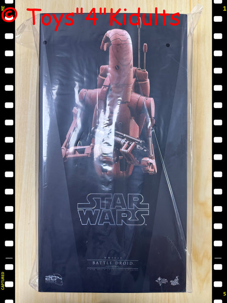 Hottoys Hot Toys 1/6 Scale MMS649 MMS 649 Star Wars Episode II Attack of the Clones - Battle Droid (Geonosis) Action Figure NEW