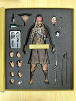 Hottoys Hot Toys 1/6 Scale DX06 DX 06 Pirates Of The Caribbean On Stranger Tides - Jack Sparrow (Normal Edition) Action Figure USED