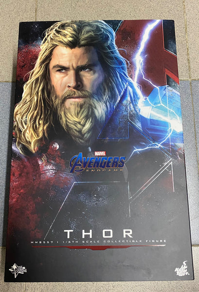 Hottoys Hot Toys 1/6 Scale MMS557 MMS 557 Avengers: Endgame - Thor Chris Hemsworth Action Figure USED