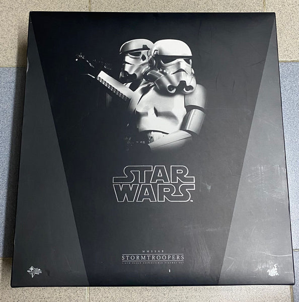 Hottoys Hot Toys 1/6 Scale MMS268 MMS 268 Star Wars Episode IV A New Hope - Stormtroopers Set (Normal Editon) Action Figure NEW (Poor Box)