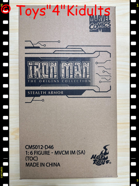 HotToys CMS012D46 Marvel Comics figurine Diecast 1/6 Iron Man (Stealth Armor) Exclusive 33 cm HotToys CMS012D46 Marvel Comics figurine Diecast 1/6 Iron Man (Stealth Armor) Exclusive 33 cm