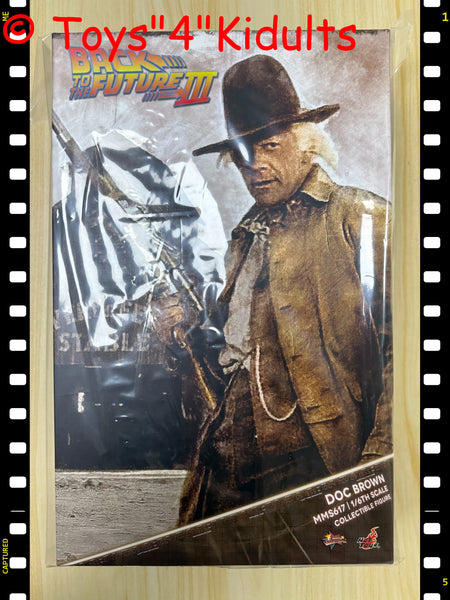 Hottoys Hot Toys 1/6 Scale MMS617 MMS 617 Back To The Future Part III - Doc Brown Action Figure NEW