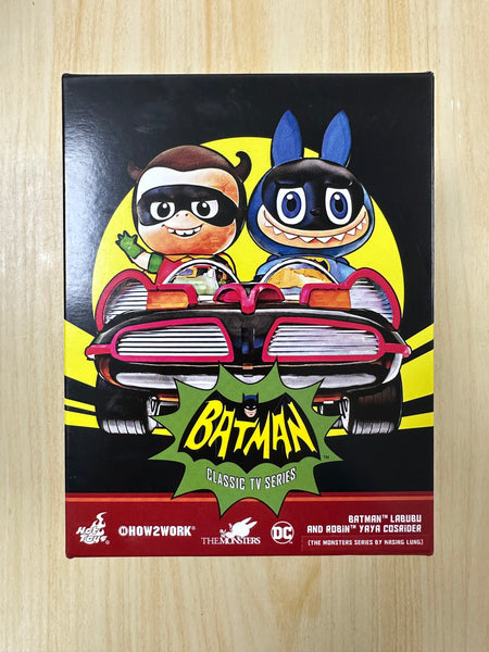 Hottoys Hot Toys CSRD043 Batman (1966) Batman Labubu & Robin Yaya (The Monsters Series by Kasing Lung) CosRider NEW
