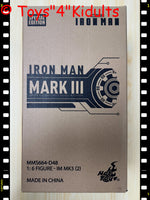 Hottoys Hot Toys 1/6 Scale MMS664D48B MMS664B Iron Man - Mark III 3 (2.0) (Special Edition) Action Figure NEW