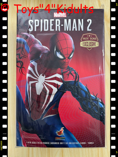 Hottoys Hot Toys 1/6 Scale VGM54 VGM 54 Marvel's Spider-Man 2 - Peter Parker (Advanced Suit 2.0) Action Figure NEW