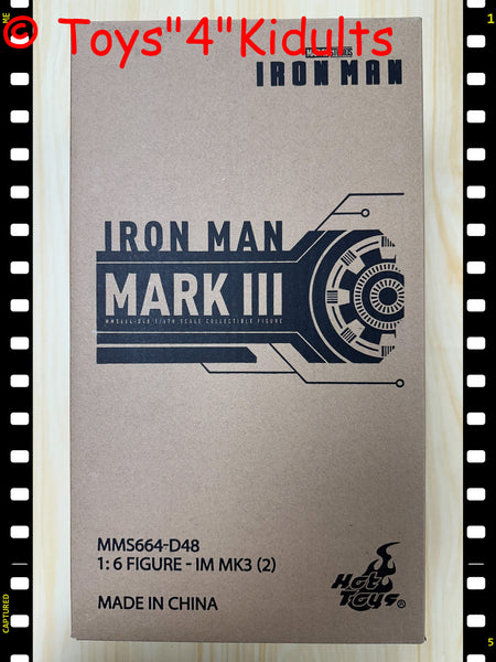 Hottoys Hot Toys 1/6 Scale MMS664D48 MMS664 Iron Man - Mark III 3 (2.0) (Normal Edition) Action Figure NEW