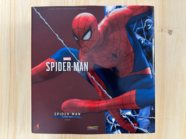 Hottoys Hot Toys 1/6 Scale VGM48 VGM 48 Marvel's Spider-Man - Spider-Man (Classic Suit Version) Action Figure USED