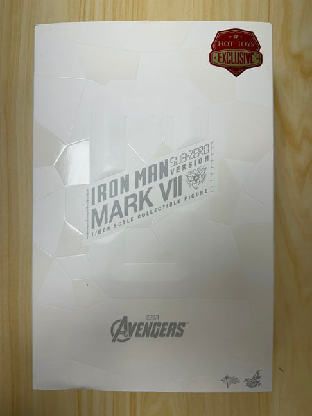 Hottoys Hot Toys 1/6 Scale MMS329 MMS 329  The Avengers - Ironman Iron Man Mark 7 VII (Sub-Zero Version) Action Figure NEW (Poor Box)