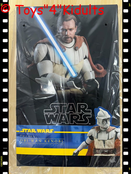 Hottoys Hot Toys 1/6 Scale TMS095 TMS 095 Star Wars: The Clone Wars - Obi-Wan Kenobi Action Figure NEW