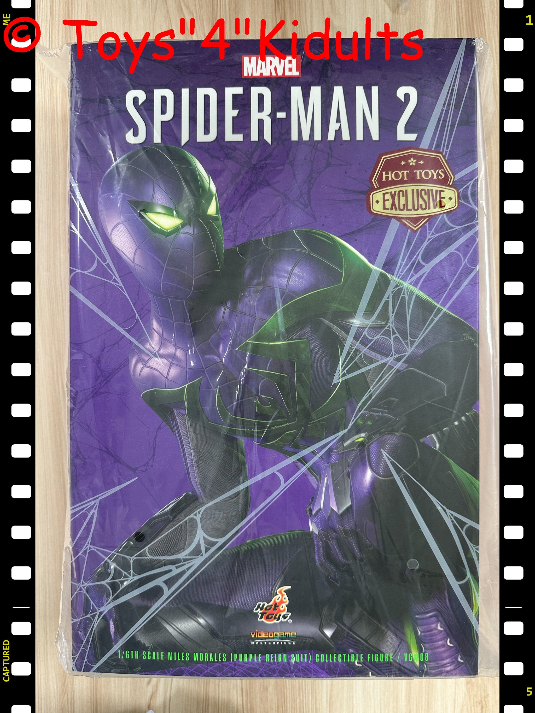 超安い品質 ホットトイズ VGM68 マイルス・モラレスパープル スパイダーマン アメコミ