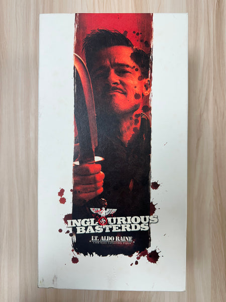 Hottoys Hot Toys 1/6 Scale MMS118 MMS 118 Inglourious Basterds - Lt. Aldo Raine Action Figure NEW