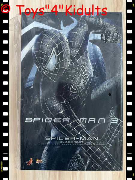 Hottoys Hot Toys 1/6 Scale MMS727 MMS 727 Spider-Man 3 - Spider-Man (Black Suit) (Collector Edition) (Regular Edition) Action Figure NEW