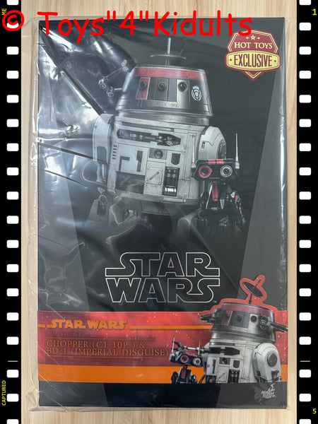 Hottoys Hot Toys 1/6 Scale TMS152 TMS 152 Star Wars - Chopper (C1-10P) & BD-1 (Imperial Disguise) Action Figure NEW