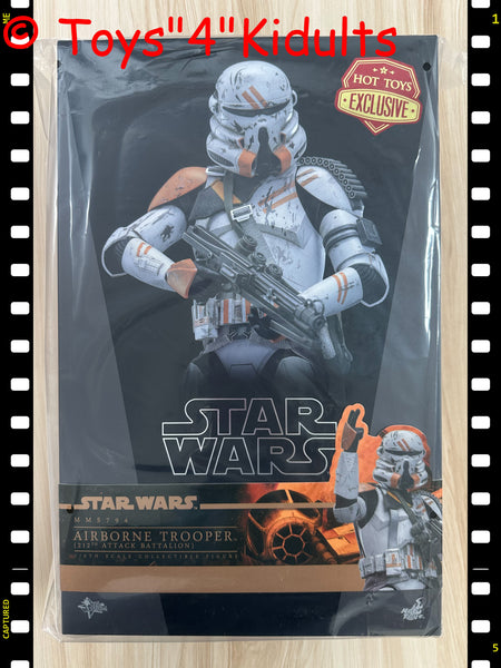 Hottoys Hot Toys 1/6 Scale MMS794 MMS 794 Star Wars Episode III Revenge of the Sith - Airborne Trooper (212th Attack Battalion) Action Figure NEW