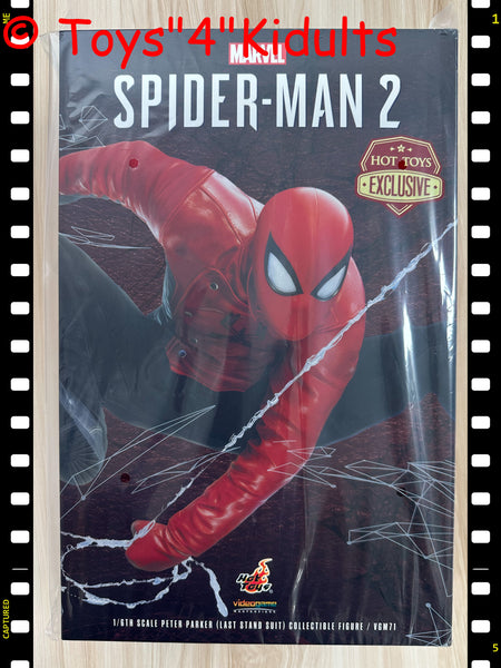 Hottoys Hot Toys 1/6 Scale VGM71 VGM 71 Marvel's Spider-Man 2 - Peter Parker (Last Stand Suit) Action Figure NEW