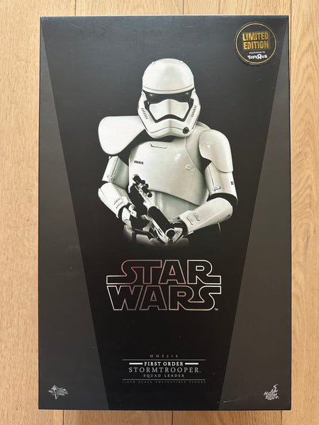 Hottoys Hot Toys 1/6 Scale MMS316 MMS 316 Star Wars Episode VII The Force Awakens - First Order Stormtrooper (Squad Leader Version) Action Figure USED