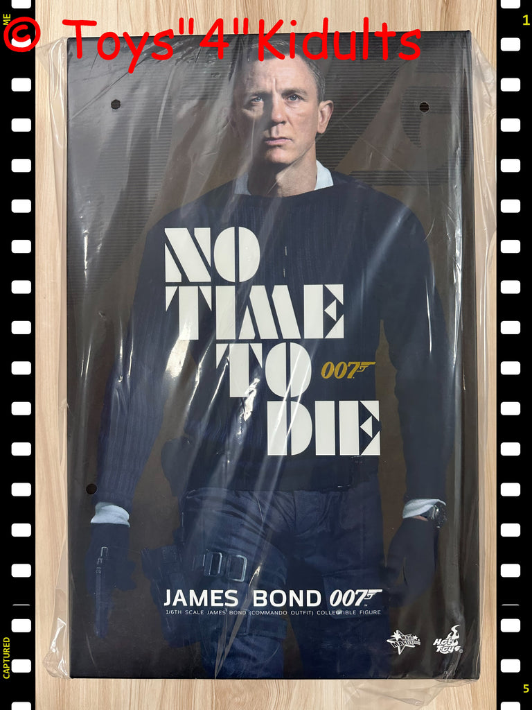 Figurine Hot Toys 1/6 James Bond (No Time To Die) - Tenue Commando - Réf. MMS804 - NEUVE Sous Blister