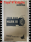 Hottoys Hot Toys 1/6 Scale MMS814D71 MMS814 MMS 814 Iron Man - Mark III 3 (Blue Stealth Version) 2.0 Action Figure NEW