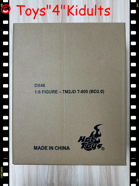 Hottoys Hot Toys 1/6 Scale DX46 DX 46 Terminator 2 - T800 T-800 (Battle Damaged Version 2.0) Action Figure NEW