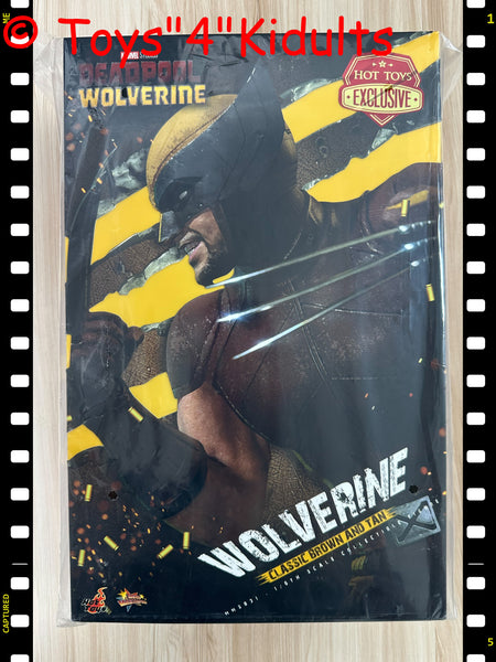 Hottoys Hot Toys 1/6 Scale MMS831 MMS 831 Deadpool & Wolverine - Wolverine (Classic Brown and Tan) Action Figure NEW