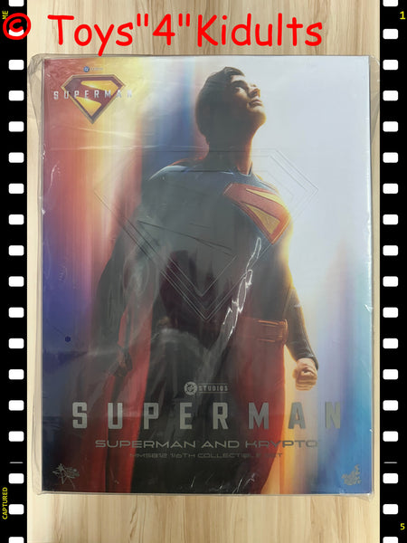 Hottoys Hot Toys 1/6 Scale MMS812 MMS 812 Superman (2025) - Superman & Krypto Action Figure NEW