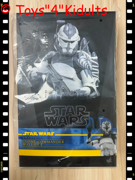 Hottoys Hot Toys 1/6 Scale TMS141 TMS 141 Star Wars: The Clone Wars - Clone Commander Wolffe Action Figure NEW