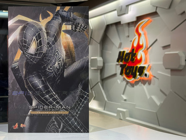 Hottoys Hot Toys 1/6 Scale MMS728 MMS 728 Spider-Man 3 - Spider-Man (Black Suit) (Deluxe Version) Action Figure NEW