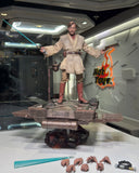 Hottoys Hot Toys 1/6 Scale MMS843 MMS 843 Star Wars Episode III Revenge of the Sith - Obi-Wan Kenobi (Mustafar) Action Figure NEW