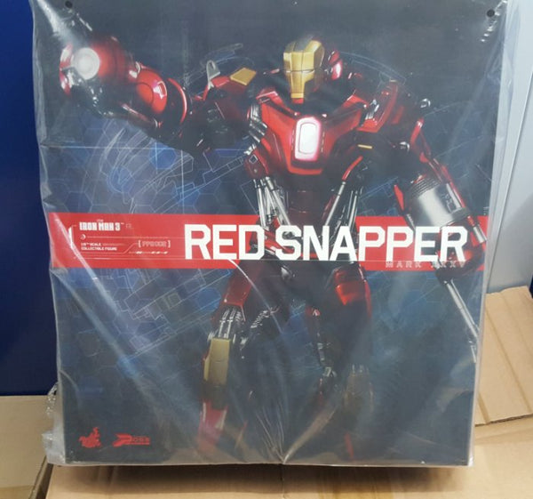 Hottoys Hot Toys 1/6 Scale PPS002 PPS 002 Iron Man 3 - Mark XXXV 35 Red Snapper Action Figure NEW