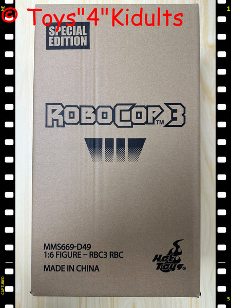 Hottoys Hot Toys 1/6 Scale MMS669D49B MMS669D49 MMS669 MMS 669 RoboCop 3 - RoboCop (Special Edition) Action Figure NEW