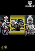 Hottoys Hot Toys 1/6 Scale TMS103 TMS 103 Star Wars: The Clone Wars - Clone Commander Fox Action Figure NEW