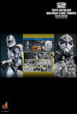 Hottoys Hot Toys 1/6 Scale TMS143 TMS 143 Star Wars: The Clone Wars - 104th Battalion Wolfpack Clone Trooper (Deluxe Version) Action Figure NEW
