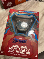 Hottoys Hot Toys 1/1 Scale LMS010 LMS 010 Avengers 4 Endgame - Iron Man Mark LXXXV 85 Arc Reactor Action Figure USED
