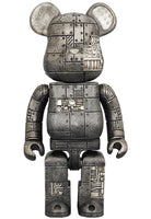 BearBrick BE@RBRICK Royal Selangor Steampunk Coal Black 400％ NEW