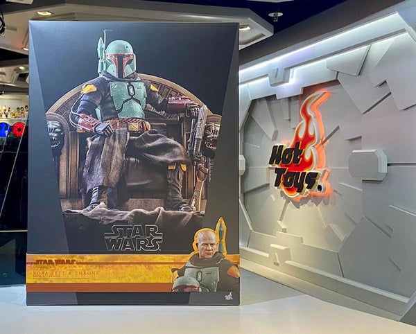 Hottoys Hot Toys 1/6 Scale TMS056 TMS 056 Star Wars The Mandalorian - Boba Fett (Repaint Armor Version) & Throne (Normal Edition) Action Figure NEW