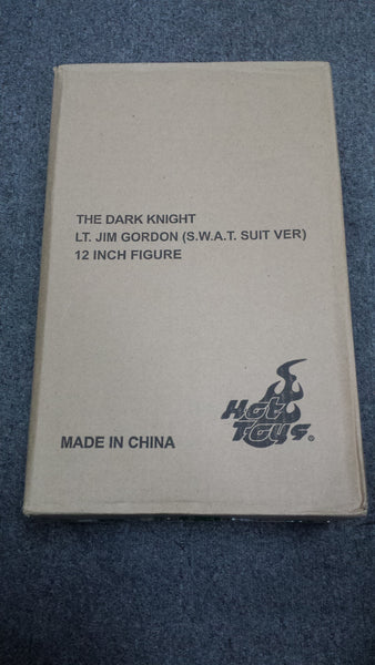 Hottoys Hot Toys 1/6 Scale MMS182 MMS 182 Batman The Dark Knight - Lieutenant Jim Gordon (GCPD SWAT Suit Version) Action Figure NEW