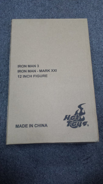 Hottoys Hot Toys 1/6 Scale MMS208 MMS 208 Iron Man 3 - Iron Man Mark XXI 21 Midas Action Figure NEW