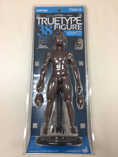 Hottoys Hot Toys 1/6 Scale TTM15 TTM 15 TrueType True Type Figure Body - African American Male (Advanced Version) Action Figure NEW