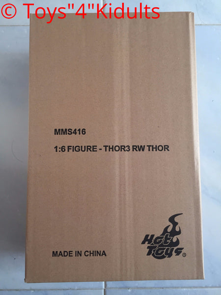 Hottoys Hot Toys 1/6 Scale MMS416 MMS 416 Thor 3 Ragnarok - Thor (Roadworn Version) Action Figure NEW