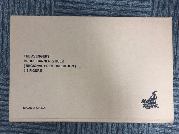 Hottoys Hot Toys 1/6 Scale MMS230 MMS 230 The Avengers - Bruce Banner & Hulk Set (Regional Premium Edition) Action Figure NEW